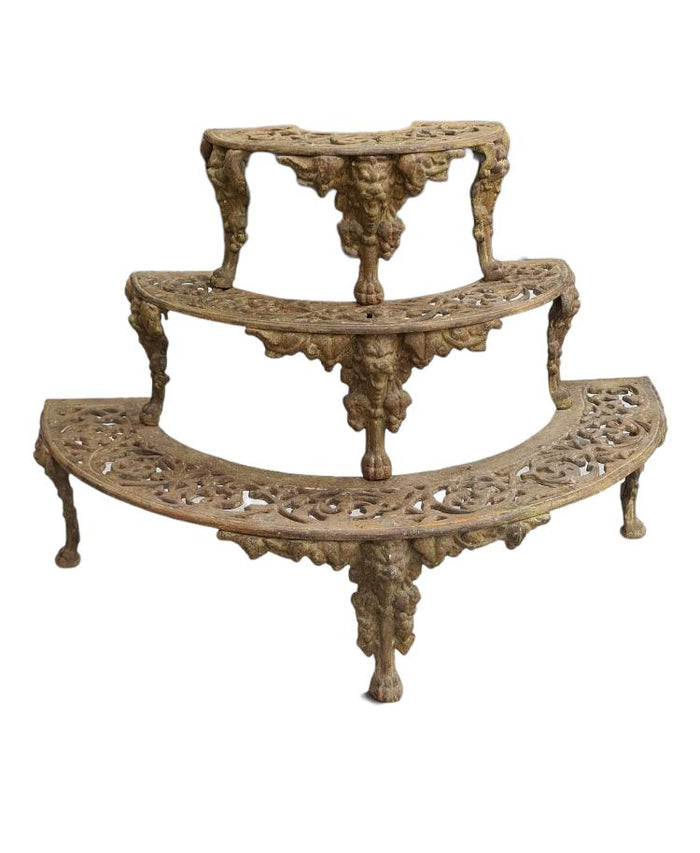 BUCKINGHAM CAST IRON GARDEN STEP