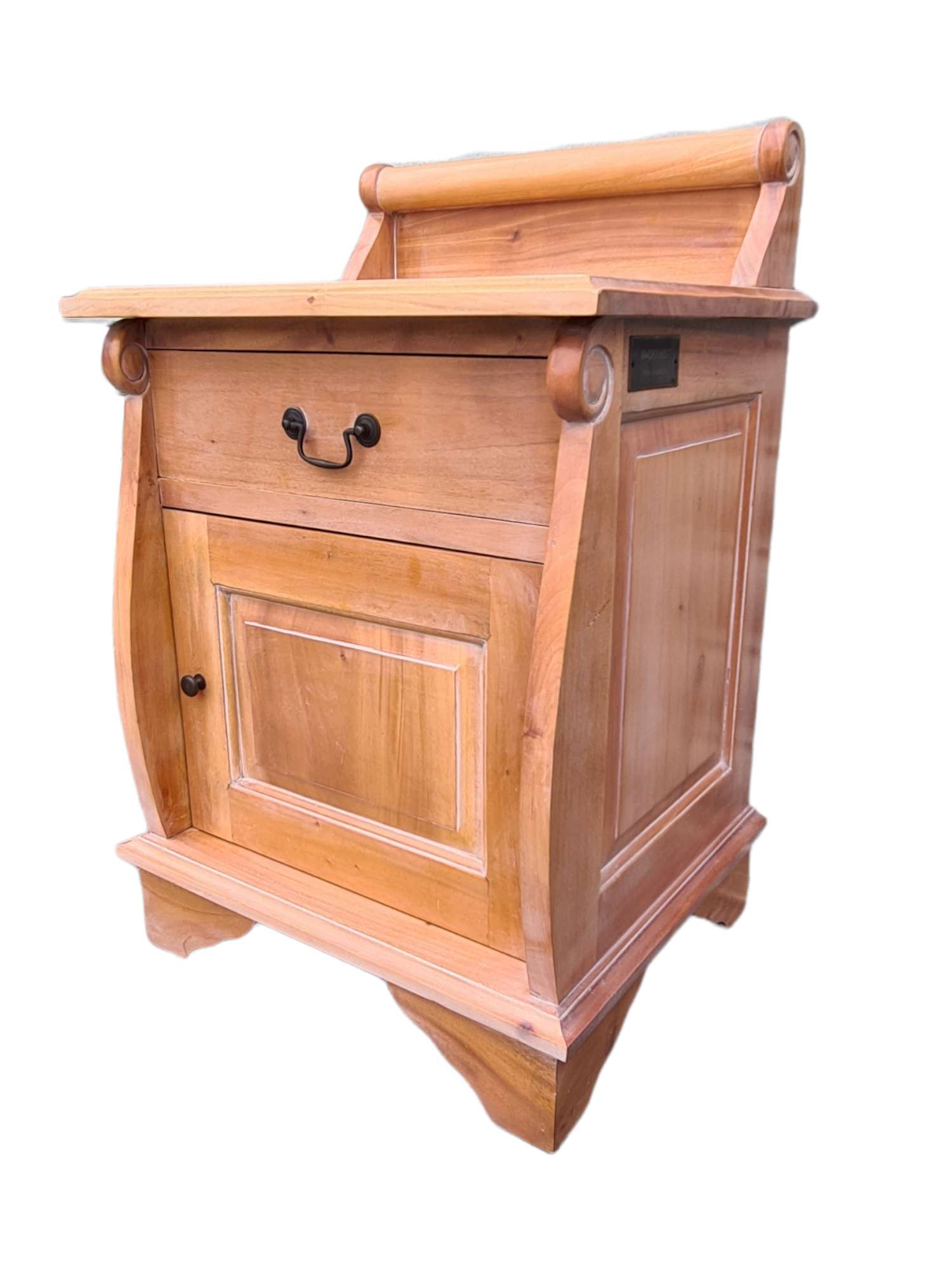 SLEIGH NIGHTSTAND
