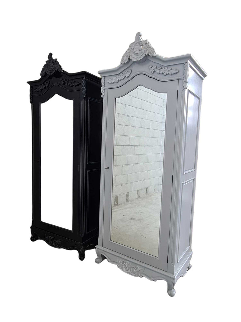 LUCIEN MIRROR DOOR ARMOIRE