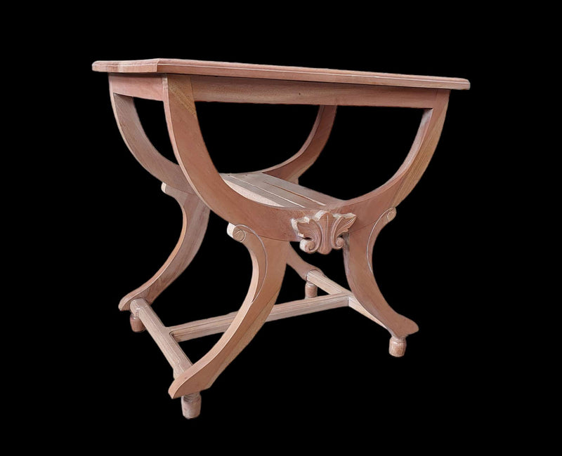 French Cross Frame Table