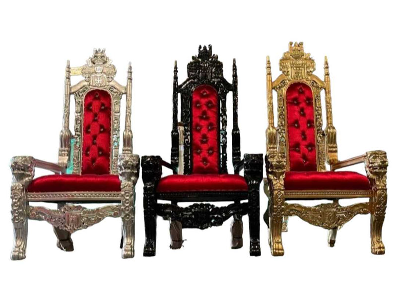 MAJESTY HEAVY CARVED THRONE