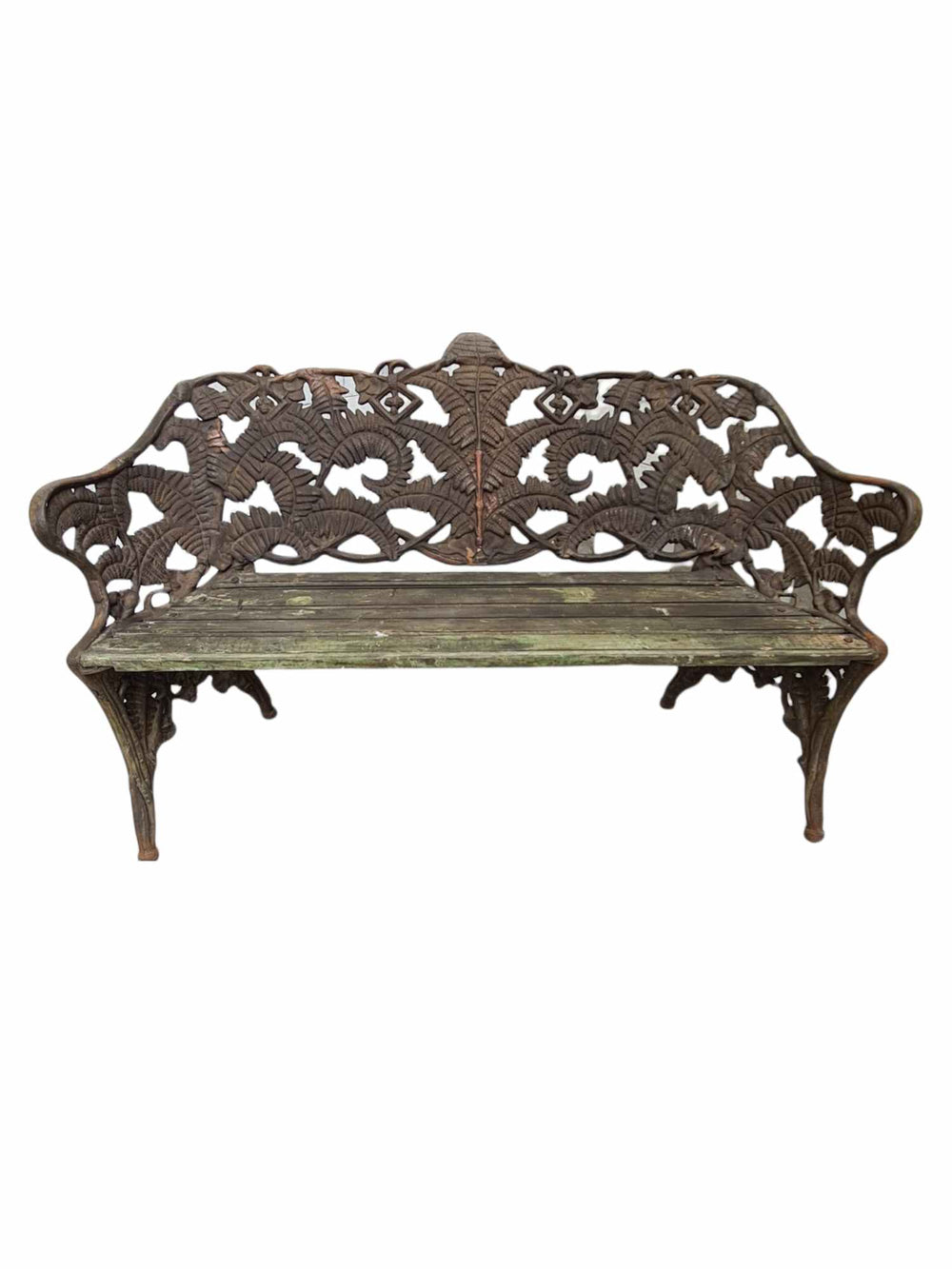 FERN CAST IRON BENCH SEAT