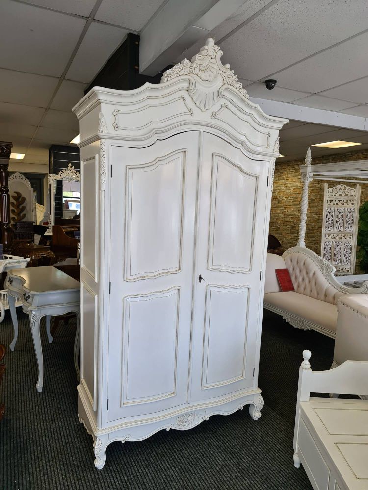 FRENCH DOUBLE DOOR ARMOIRE