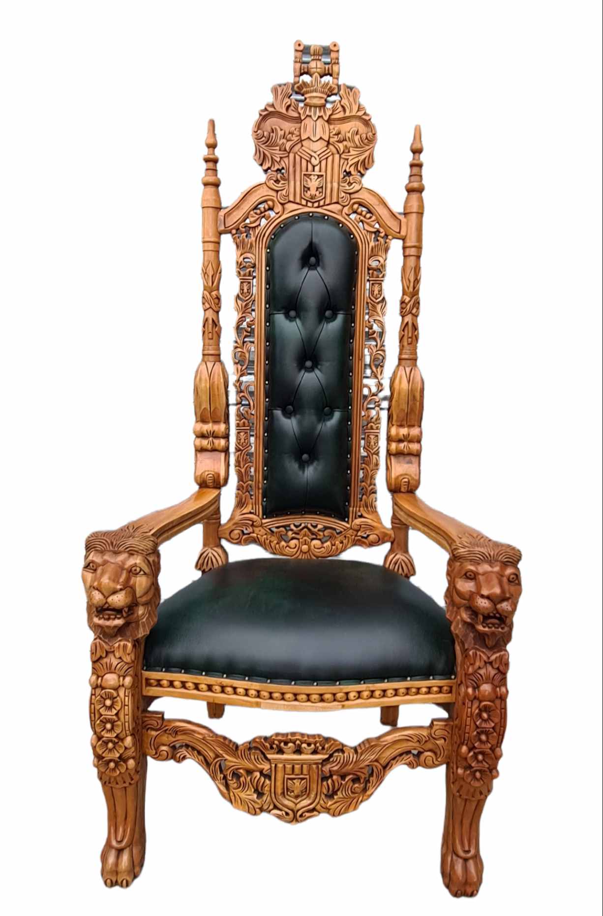 MAJESTAD TRONO TALLADO PESADO