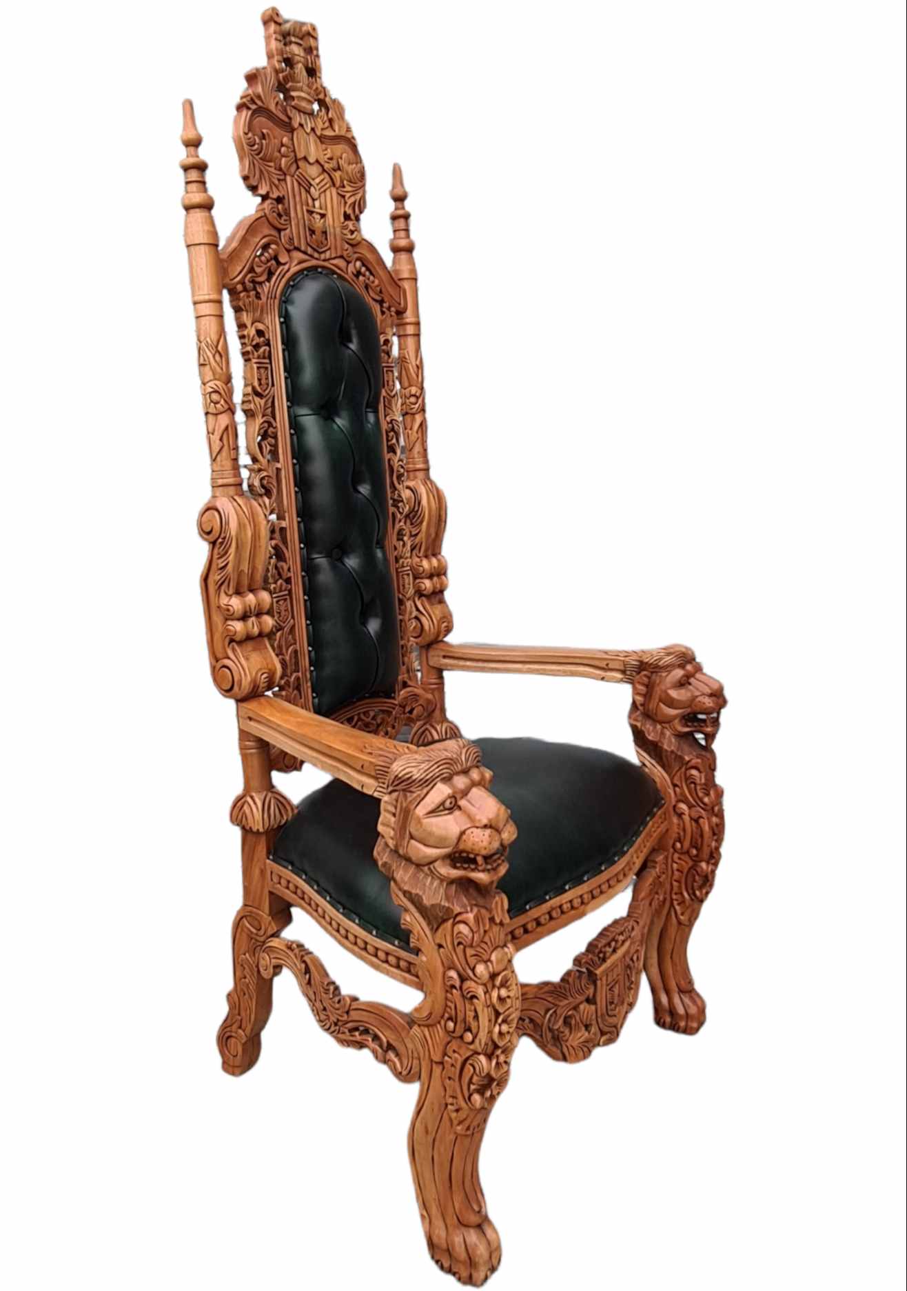 MAJESTAD TRONO TALLADO PESADO