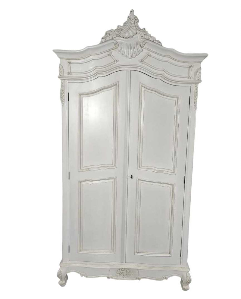 FRENCH TWO DOOR ARMOIRE